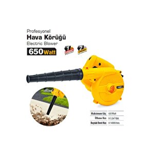Profesyonel Hava Körüğü 650 Watt Sgs5221