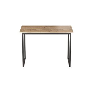 Metal Ayaklı Çalışma Masası Atlantik Çam - 150 Cm