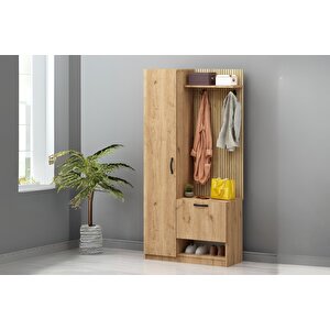 Arlo Oak 1 Kapılı Portmanto