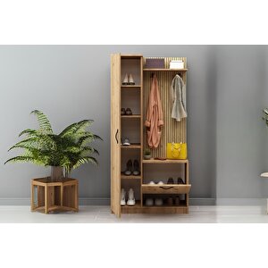 Arlo Oak 1 Kapılı Portmanto
