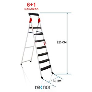 Extreme Plastik Basamaklı Metal Merdiven