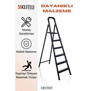 Teknor Kutlu 5+1 Metal Merdiven