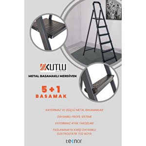 Teknor Kutlu 5+1 Metal Merdiven