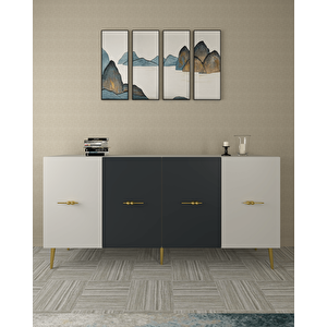 Loopct (kb150) Konsol Beyaz-antrasi̇t Beyaz