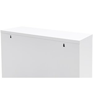 Flexbox 4 Bölmeli Çok Amaçlı Dolap | 2 Kapaklı Erzak Dolabı