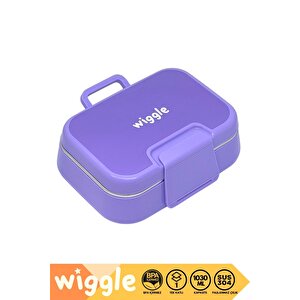 Wiggle Bento 1030ml Lunchbox Yeni Koleksiyon Tek Katlı 2 Bölmeli Paslanmaz Çelik Sefer Tası Yemek Kutusu