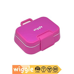 Wiggle Bento 1030ml Lunchbox Yeni Koleksiyon Tek Katlı 2 Bölmeli Paslanmaz Çelik Sefer Tası Yemek Kutusu