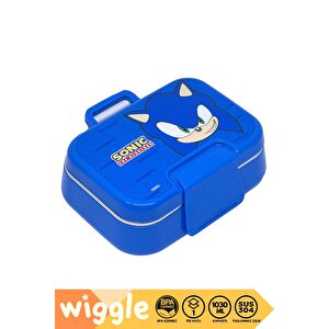 Wiggle Bento 1030ml Lunchbox Sonic Lisanslı Tek Katlı 2 Bölmeli Paslanmaz Çelik Sefer Tası Yemek Kutu