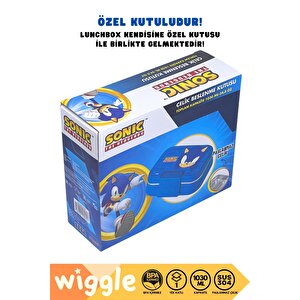 Wiggle Bento 1030ml Lunchbox Sonic Lisanslı Tek Katlı 2 Bölmeli Paslanmaz Çelik Sefer Tası Yemek Kutu