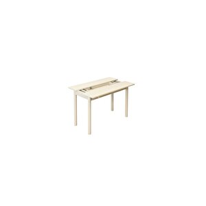 Mi̇ora Mi̇ni̇ Açilir Mutfak Masa Takimi, Krem Krem ( 1 Masa + 2 Bench + 2 Tabure ) Krem