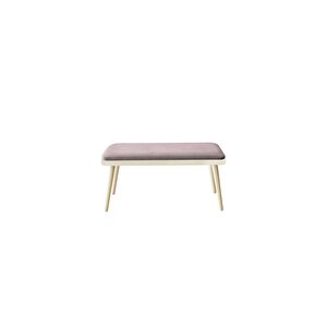 Mi̇ora Mi̇ni̇ Bench Krem Gri̇ Gri