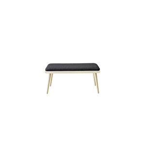 Mi̇ora Mi̇ni̇ Bench Krem Antrasi̇t Antrasit