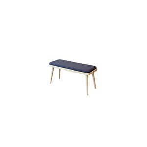 Mi̇ora Mi̇ni̇ Bench Krem Laci̇vert Lacivert