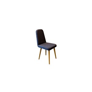 Mi̇ora Mi̇ni̇ Sandalye Kari̇na Meşe Laci̇vert 2'li̇ Set Lacivert