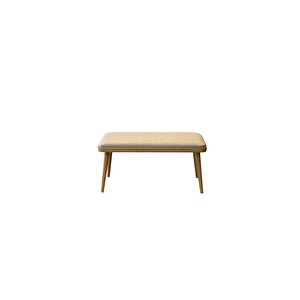 Mi̇ora Mi̇ni̇ Bench Kari̇na Meşe Krem Krem