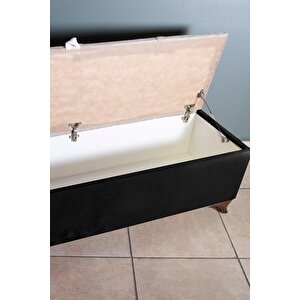 Vetra V2 Sandıklı Bench Puf, Ceviz