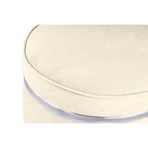 Zerafet Silver Luxery Puf