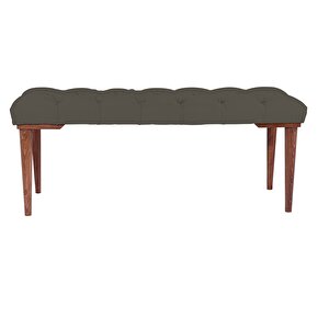 Gazzini Classic Retro Bench Puf Antrasit