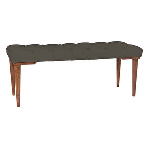 Gazzini Classic Retro Bench Puf Antrasit