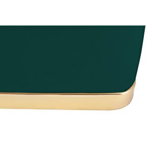 Zengo Gold Twin Line Puf, Kare