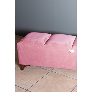 Vetra V2 Sandıklı Bench Puf, Ceviz