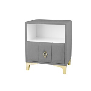 Singular Gold Komodin, Raflı Açık Gri