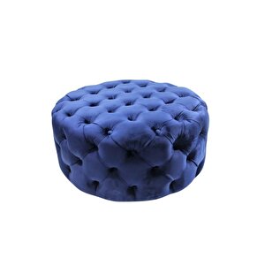 Gazzini Classic Orta Puf, Yuvarlak