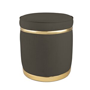 Zerafet Gold Luxery Puf Antrasit