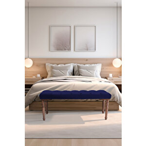 Gazzini Classic Torna Bench Puf Mavi