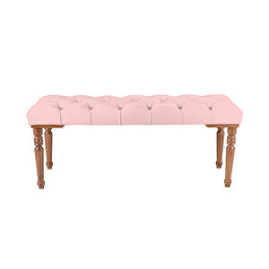 Gazzini Classic Torna Bench Puf Pembe