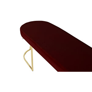 Viego Gold Smooth Bench Puf