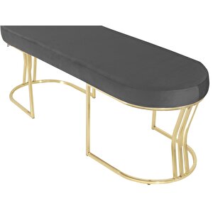 Viego Gold Smooth Bench Puf