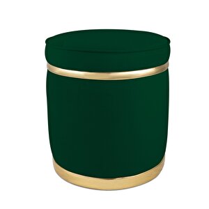 Zerafet Gold Luxery Puf Yeşil