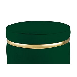 Zerafet Gold Luxery Puf Yeşil