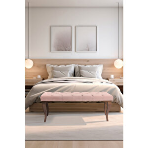 Gazzini Classic Lükens Bench Puf Pembe
