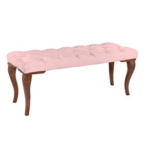 Gazzini Classic Lükens Bench Puf Pembe