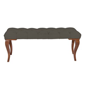 Gazzini Classic Lükens Bench Puf Antrasit
