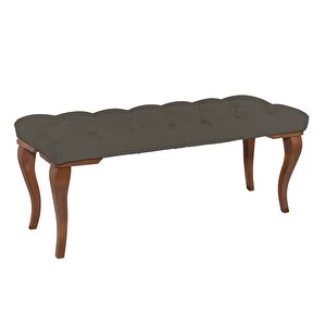 Gazzini Classic Lükens Bench Puf Antrasit