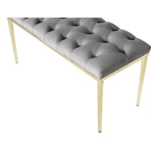 Bella Gold Bench Puf
