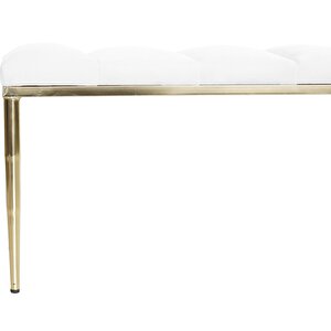 Vesta Gold Bench Puf
