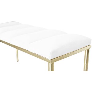 Vesta Gold Bench Puf