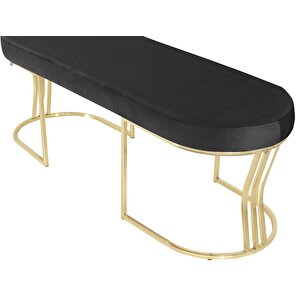 Viego Gold Smooth Bench Puf
