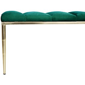 Vesta Gold Bench Puf