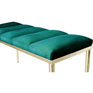 Vesta Gold Bench Puf