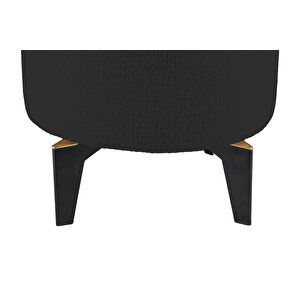 Rio Retro Ayaklı Sandıklı Silindir Dekoratif Puf