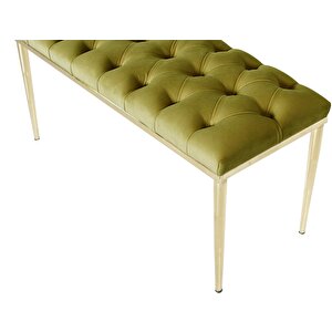 Bella Gold Bench Puf
