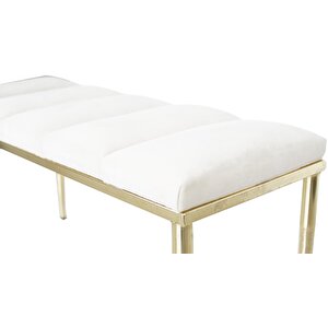 Vesta Gold Bench Puf