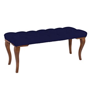 Gazzini Classic Lükens Bench Puf Mavi