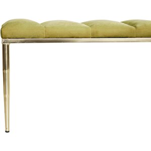 Vesta Gold Bench Puf