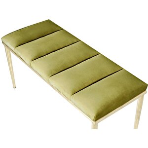 Vesta Gold Bench Puf